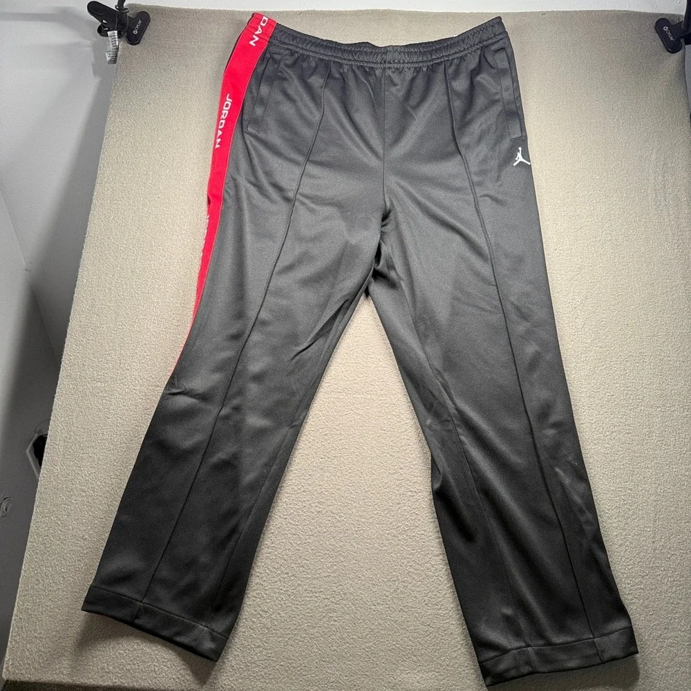 Jordan Track Pants Mens Size 3XL Black Red Athletic HF9341-011
